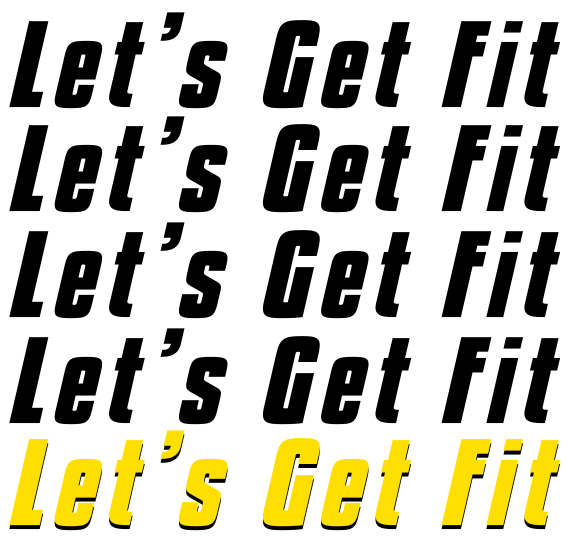 text-effect image